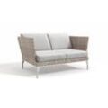MALEDIVEN 2-Sitzer Designer Gartensofa Loungesofa Sofa Couch - Beige