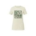 T-Shirt mit Print - Weiss - Gr.: XS