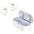 LG TONE Free T90S wireless In-Ear-Kopfhörer (Active Noise Cancelling (ANC), LED Ladestandsanzeige, UV-Reinigung, kompatibel mit Siri, Google Assistant, Siri, Bluetooth, aptX Bluetooth), weiß