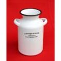 Ambiente Haus - Vase 51218 Aufbewahrungsdose 20 cm Krug emailliert Behälter Emaille Dose Email