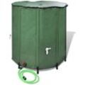Wasserspeicher Regentonne Wassertank 500L klappbar - Grün