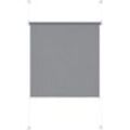 Ondeco - Tageslicht-Rollo ohne Bohren, Klemmrollo für Fenster und Türen, Klemmfix Sichtschutz, Sonnenschutz Fenster innen alternative Plissee - Grau