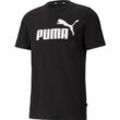PUMA® T-Shirt, Logo-Print, für Herren, schwarz, S