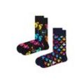 Happy Socks Basicsocken 2-Pack Classic Dog Socks aus nachhaltiger Baumwolle