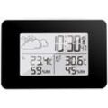 Drahtlose Wetterstation, Innen-Außen-Thermometer Hygrometer mit Außensensor, LCD-Display, digitaler Temperatur- und Luftfeuchtigkeitsmonitor mit