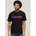 Superdry T-Shirt CORE LOGO LOOSE TEE, schwarz