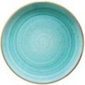 Gastro Bonna Premium Porcelain Aura Aqua Gourmet Teller flach 30 cm, hellblau | Mindestbestellmenge 6 Stück
