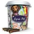 5 kg Lyra Pet® Rinderpansen 2 - 10 cm in 30 L Tonne