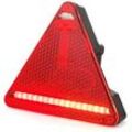 LED Rückleuchte (RECHTS) Dreieck 163mm x 144mm (5 Funktionen)