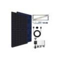 EPP.Solar Solaranlage 860W/800W Balkonkraftwerk mit Halterung inkl Bifaziale Solarmodule