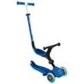 Globber 3-in-1 Fahrzeug Go-Up Active Lights blau-dunkelblau mit Leuchtrollen