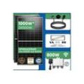 EPP.Solar Solaranlage 1000W/800W Photovoltaik Balkonkraftwerk inkl. 500W Solarmodule