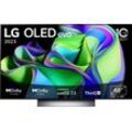 G (A bis G) LG OLED-Fernseher "OLED48C37LA" Fernseher schwarz LED Fernseher
