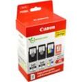 3 Canon Tinten 3712C012 Photo Value Pack 2 x PG-560XL + 1 x CL-561XL 4-farbig + Papier