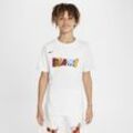 Miami Heat City Edition Nike NBA-T-Shirt mit Logo für ältere Kinder - Weiß
