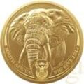 1 Unze Goldmünze Südafrika Big Five Elefant 2022