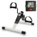 Mini heimtrainer Fahrrad Cardiotraining Cycling Indoor Bike Speedbike Home lcd - Weiß - Tolletour