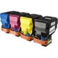 4 Recycling Toner ersetzt Konica Minolta TNP-50 K C M Y 4-farbig