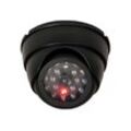 Retoo Kamera Dummy Überwachungskamera Außen LED Attrappe Sicherheitkamera Überwachungskamera (zu Hause oder im Unternehmen
