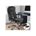 oyajia Gaming-Stuhl Massage Bürostuhl Chefsessel Ergonomischer Gaming Stuhl mit Fußstütze