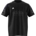 adidas T-Shirt "Tiro Tee Q2", Logo-Print, atmungsakitv, für Herren, schwarz, L