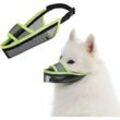 Hiasdfls - Hunde-Maulkorb mit verstellbarer Schnalle, atmungsaktiv für Hunde, herausstehende Zunge, trinkbarer Haustier-Maulkorb für