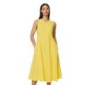 Midikleid MARC O'POLO "aus sommerlich leichter Ware" Gr. 32, Normalgrößen, gelb Damen Kleider Freizeitkleider