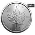 500 x 1 Unze Silber Maple Leaf 2024 (differenzbesteuert)