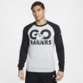 Nike Historic Raglan (NFL Raiders) Herren-Sweatshirt - Grau