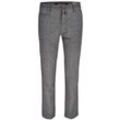 Pierre Cardin 5-Pocket-Jeans PIERRE CARDIN LYON grey blue checkered chino 33747 4803.85