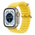 REFURBISHED – APPLE Watch Ultra 49mm Titangehäuse Ocean Armband Gelb MNHG3FD/A Uhr Titan A2684