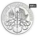 500 x 1 Unze Silber Wiener Philharmoniker 2024
