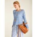Strickpullover HEINE "Pullover" Gr. 34, blau (hellblau) Damen Pullover