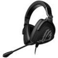 Asus DELTA S ANIMATE Gaming Over Ear Headset kabelgebunden 7.1 Surround Schwarz Mikrofon-Rauschunterdrückung Mikrofon-Stummschaltung, Lautstärkeregelung