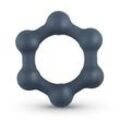 «Hexagon Cock Ring» dehnbarer Penisring mit Stahlkugeln (1 Stück)