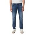 5-Pocket-Jeans MARC O'POLO "aus stretchigem Bio-Baumwoll-Mix" Gr. 29 32, Länge 32, blau Herren Jeans