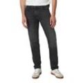 5-Pocket-Jeans MARC O'POLO "aus Bio-Baumwoll-Mix" Gr. 28 32, Länge 32, grau (dunkelgrau) Herren Jeans