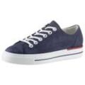 Paul Green Slip-On Sneaker Plateau Sneaker, Slipper, Freizeitschuh mit praktischem Wechselfußbett, blau