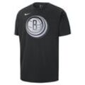Brooklyn Nets Essential Nike NBA-T-Shirt für Herren - Schwarz