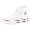 Converse CHUCK TAYLOR ALL STAR 1V EASY-ON Hi Sneaker mit Klettverschluss für Kinder, weiß
