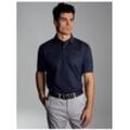 Poloshirt TRIGEMA "TRIGEMA Business-Poloshirt" Gr. XXL, blau (navy) Herren Shirts Kurzarm
