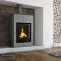 Aquaflam Vario Saporo Basic Wasserführender Kaminofen Grey 11/5 kW / A