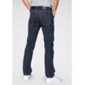 John Devin Straight-Jeans mit Knopfleiste, blau