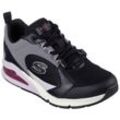 Skechers UNO 2-90'S 2 Sneaker mit Luftkammernsohle, Freizeitschuh, Halbschuh, Schnürschuh, grau|schwarz