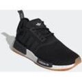 Sneaker ADIDAS ORIGINALS "NMD_R1" Gr. 42,5, schwarz (core black, core gum 2) Schuhe Stoffschuhe Bestseller