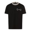 Tommy Hilfiger T-Shirt Herren Baumwolle Rundhals, schwarz