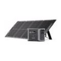 Tragbare Powerstation DBS1300 mit 2x210W Solarpanel, 1330Wh Solargenerator mit 4x1200W ac Steckdosen, LiFePO4 Batterie, Solarbetriebener Generator