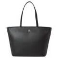 Shopper TOMMY HILFIGER "TH ESSENTIAL SC TOTE" Gr. B/H/T: 32 cm x 28,8 cm x 14 cm, schwarz (black) Damen Taschen Handtaschen in modischer Optik