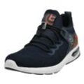 Slip-On Sneaker BUGATTI Gr. 41, blau Herren Schuhe Stoffschuhe Slipper, Freizeitschuh, Trekking Schuh mit Schnellverschluss