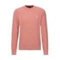 Strickpullover BOSS ORANGE "Anion" Gr. XXL, pink (open pink695) Herren Pullover Sweatshirts mit Label-Kontraststreifen innen am Ausschnitt